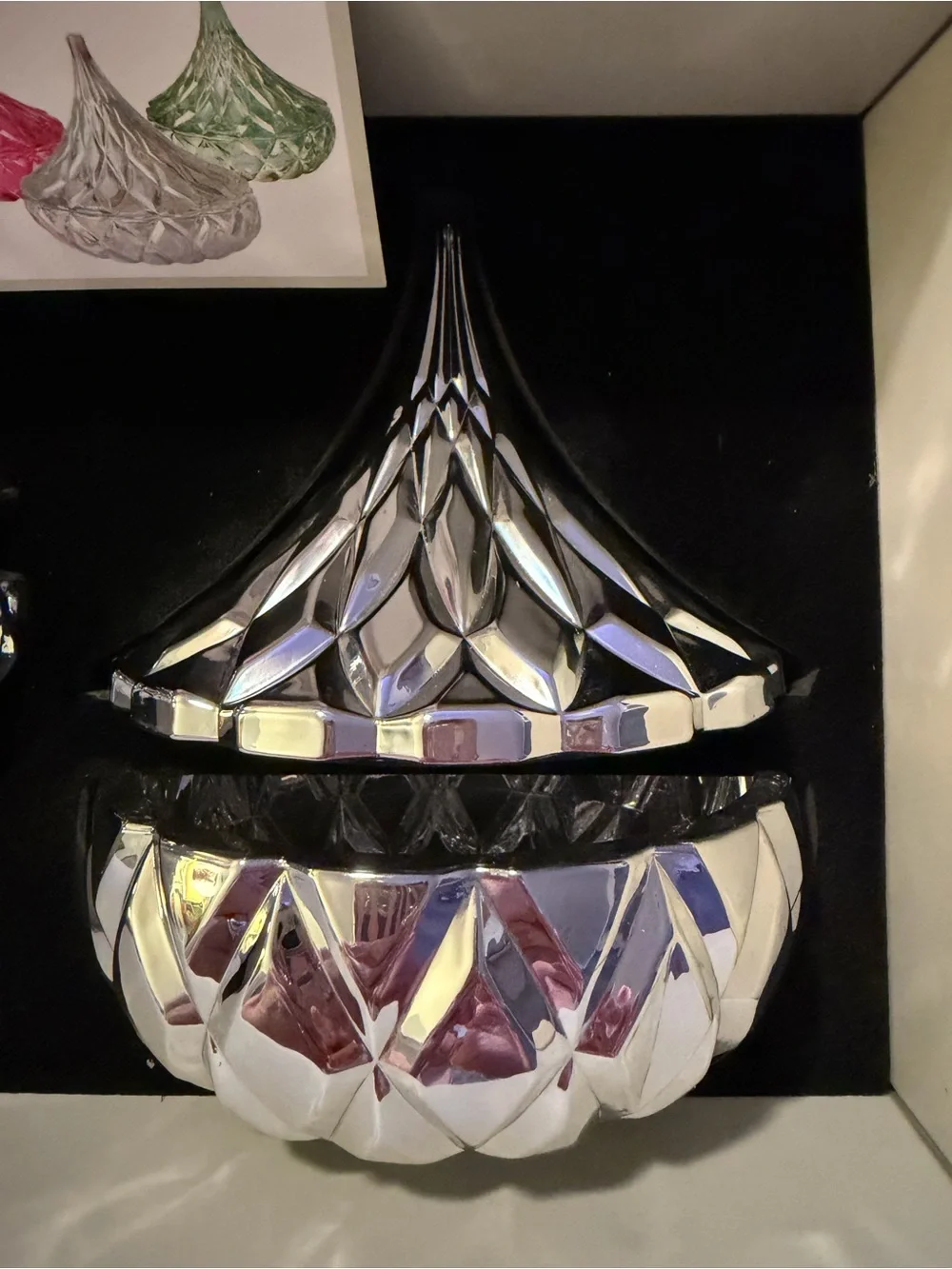 Kiss hershey silver